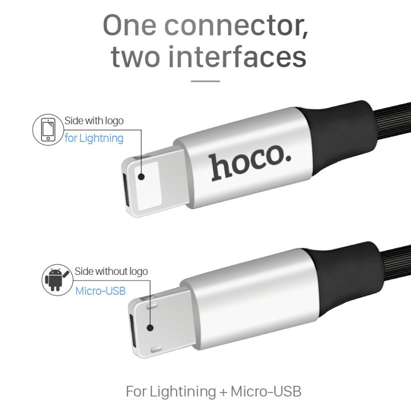 Hoco U18 Golden hat multi-functional charging cable