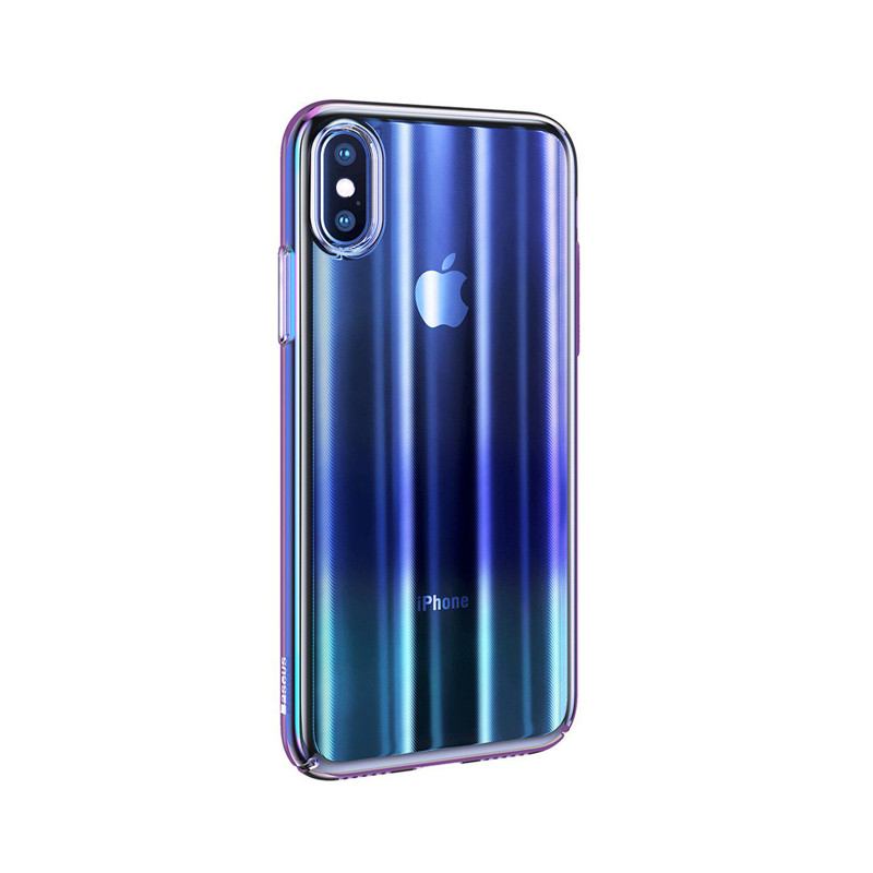 Baseus Aurora Case Transparent Blue