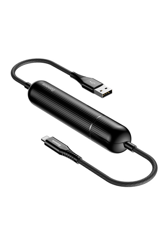 Baseus Energy Two-in-one Power Bank Cable Black