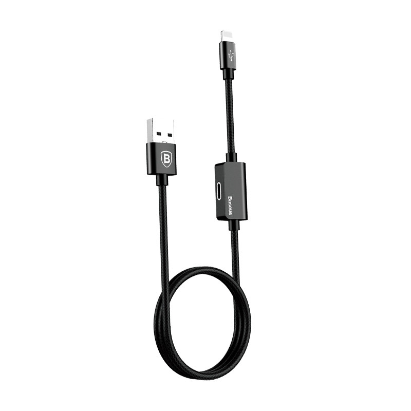 Baseus Music series Audio Cable for iP Black